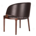 Modern solid wood leisure chair